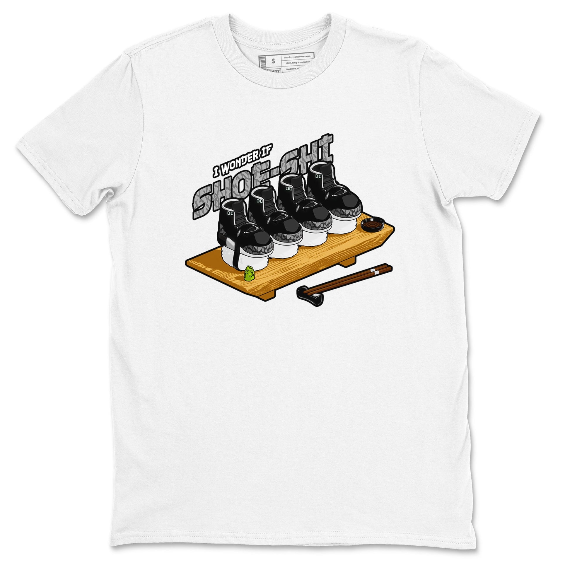 3s Green Glow shirt to match jordans Shoe-Shi sneaker tees Air Jordan 3 Green Glow SNRT Sneaker Release Tees unisex cotton White 2 crew neck shirt