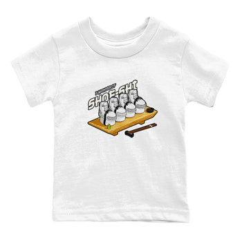 3s Ivory shirt to match jordans Shoe-Shi sneaker tees Air Jordan 3 Ivory SNRT sneaker release tees baby toddler White 2 cotton Shirt