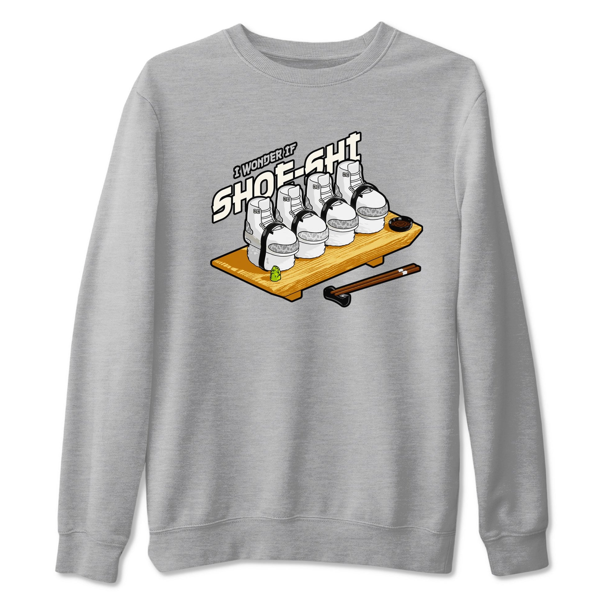 3s Ivory shirt to match jordans Shoe-Shi sneaker tees Air Jordan 3 Ivory SNRT Sneaker Release Tees unisex cotton Heather Grey 2 crew neck shirt