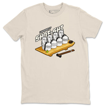 3s Ivory shirt to match jordans Shoe-Shi sneaker tees Air Jordan 3 Ivory SNRT Sneaker Release Tees unisex cotton Natural 2 crew neck shirt