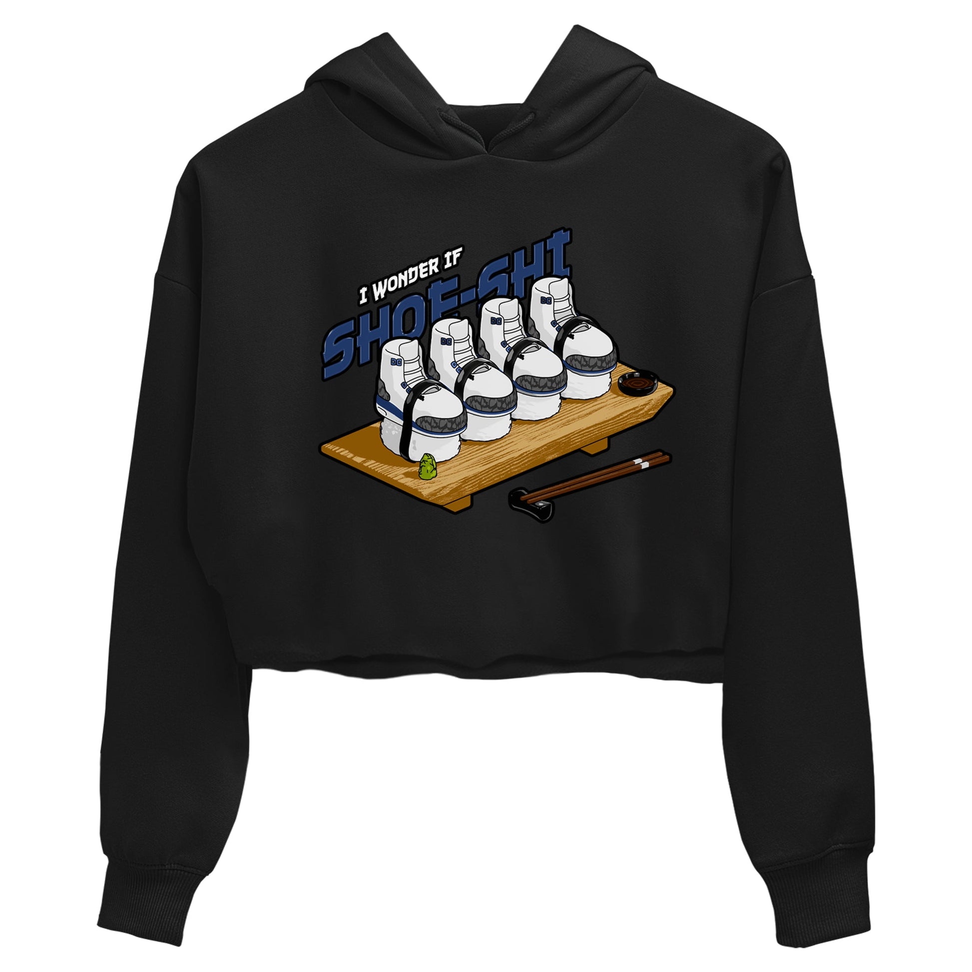 3s Midnight Navy shirt to match jordans Shoe-Shi sneaker tees Air Jordan 3 Midnight Navy SNRT Sneaker Release Tees Black 2 crop length shirt