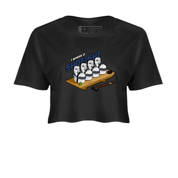 3s Midnight Navy shirt to match jordans Shoe-Shi sneaker tees Air Jordan 3 Midnight Navy SNRT Sneaker Release Tees Black 2 crop length shirt