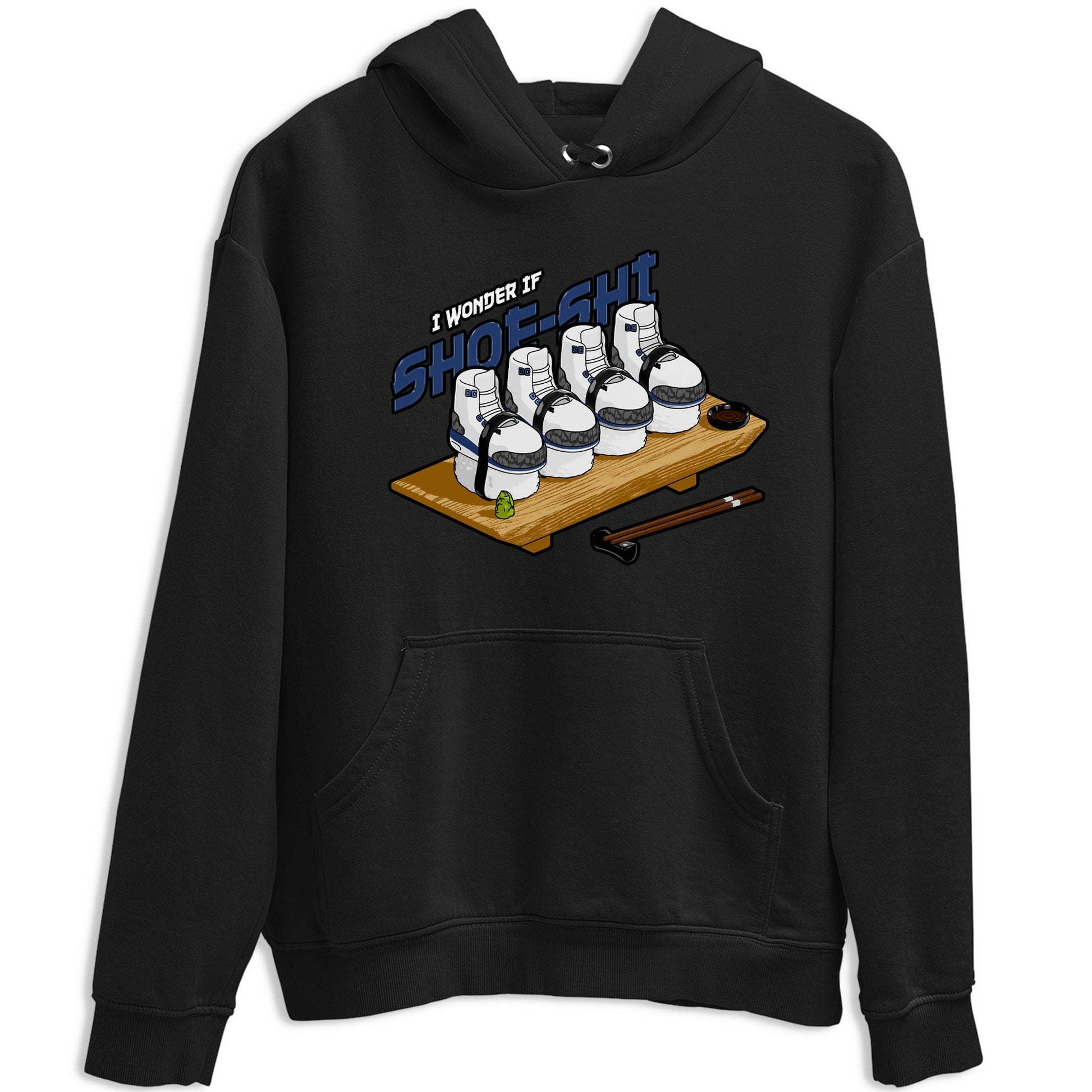 3s Midnight Navy shirt to match jordans Shoe-Shi sneaker tees Air Jordan 3 Midnight Navy SNRT Sneaker Release Tees unisex cotton Black 2 crew neck shirt