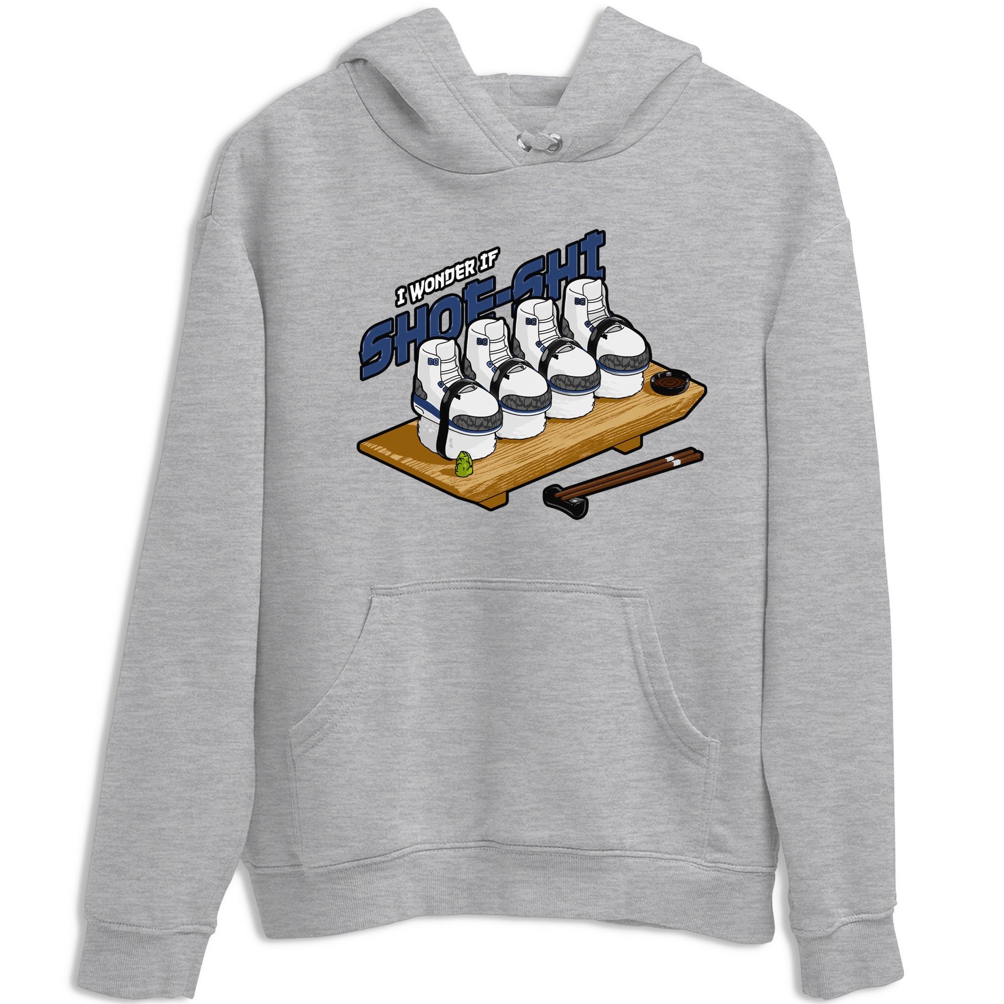 3s Midnight Navy shirt to match jordans Shoe-Shi sneaker tees Air Jordan 3 Midnight Navy SNRT Sneaker Release Tees unisex cotton Heather Grey 2 crew neck shirt