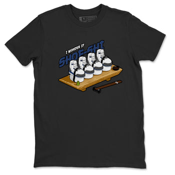 3s Midnight Navy shirt to match jordans Shoe-Shi sneaker tees Air Jordan 3 Midnight Navy SNRT Sneaker Release Tees unisex cotton Black 2 crew neck shirt