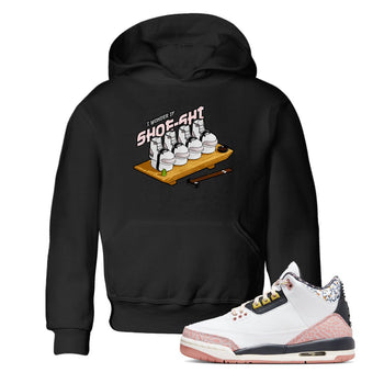 Air Jordan 3 GS Vintage Floral shirt to match jordans Shoe-Shi sneaker tees Air Jordan 3 Vintage Floral SNRT sneaker release tees baby toddler Black 1 cotton Shirt