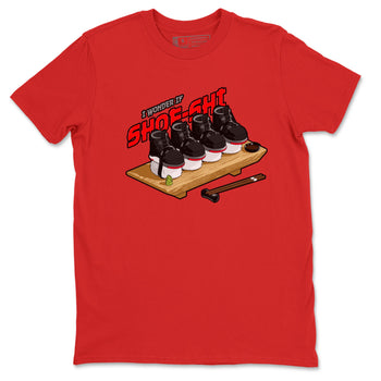 4s Bred Reimagined shirt to match jordans Shoe-Shi sneaker tees Air Jordan 4 Bred Reimagined SNRT Sneaker Release Tees Unisex Red 2 T-Shirt