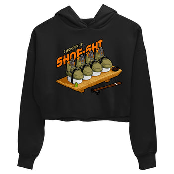 5s Olive shirt to match jordans Shoe-Shi sneaker tees Air Jordan 5 Olive SNRT Sneaker Release Tees Black 2 crop length shirt