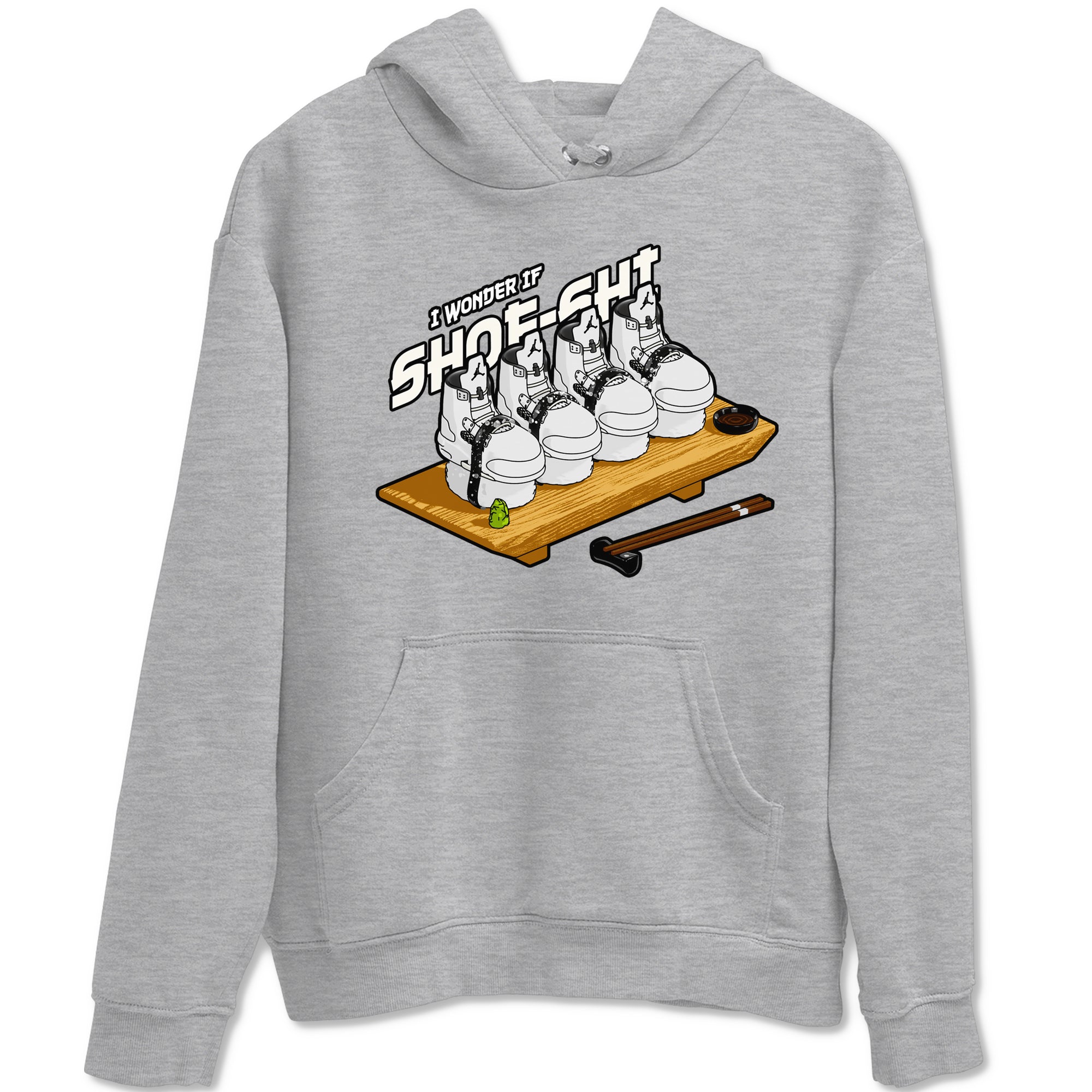 5s Sail shirt to match jordans Shoe-Shi sneaker tees Air Jordan 5 Sail SNRT Sneaker Release Tees unisex cotton Heather Grey 2 crew neck shirt
