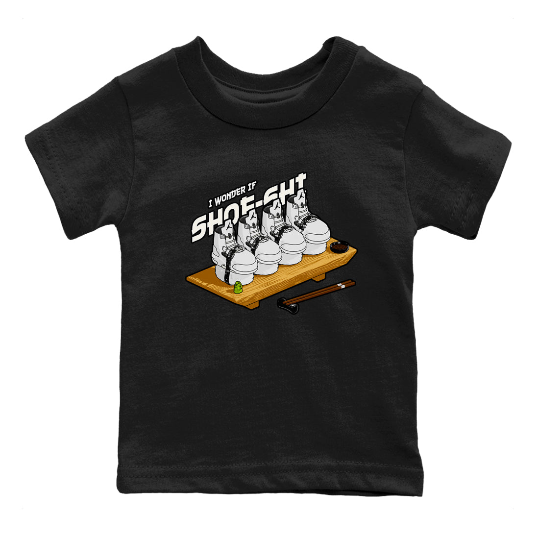 5s Sail shirt to match jordans Shoe-Shi sneaker tees Air Jordan 5 Sail SNRT sneaker release tees baby toddler Black 2 cotton Shirt