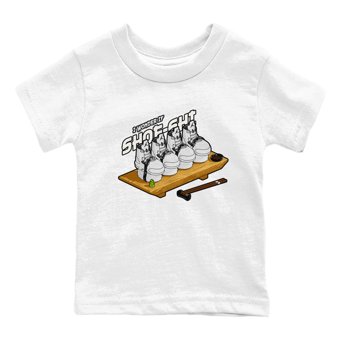 5s Sail shirt to match jordans Shoe-Shi sneaker tees Air Jordan 5 Sail SNRT sneaker release tees baby toddler White 2 cotton Shirt