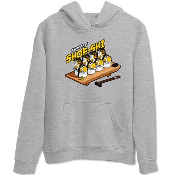 Air Jordan 6 Yellow Ochre shirt to match jordans Shoe-Shi sneaker tees AJ6 Yellow Ochre SNRT Sneaker Release Tees Unisex Heather Grey 2 T-Shirt