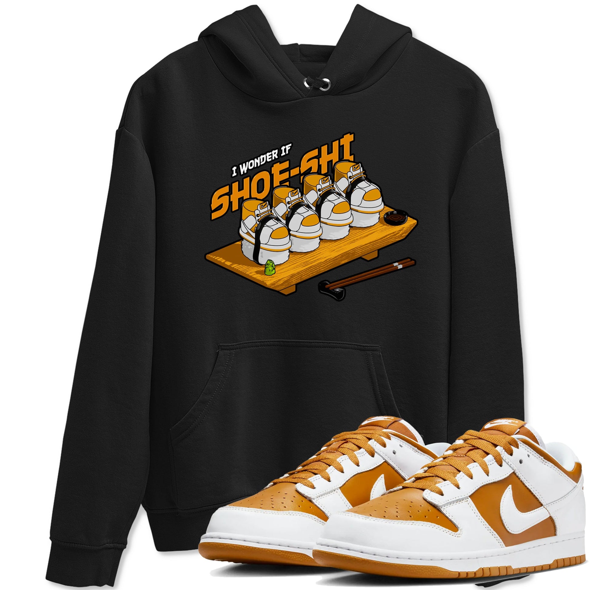 Dunk Dark Curry shirt to match jordans Shoe-Shi sneaker tees AJ1 Low Dark Curry SNRT Sneaker Release Tees unisex cotton Black 1 crew neck shirt