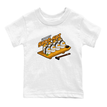 Dunk Dark Curry shirt to match jordans Shoe-Shi sneaker tees AJ1 Low Dark Curry SNRT sneaker release tees baby toddler White 2 cotton Shirt