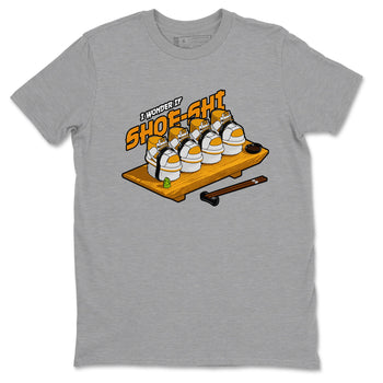 Dunk Dark Curry shirt to match jordans Shoe-Shi sneaker tees AJ1 Low Dark Curry SNRT Sneaker Release Tees unisex cotton Heather Grey 2 crew neck shirt