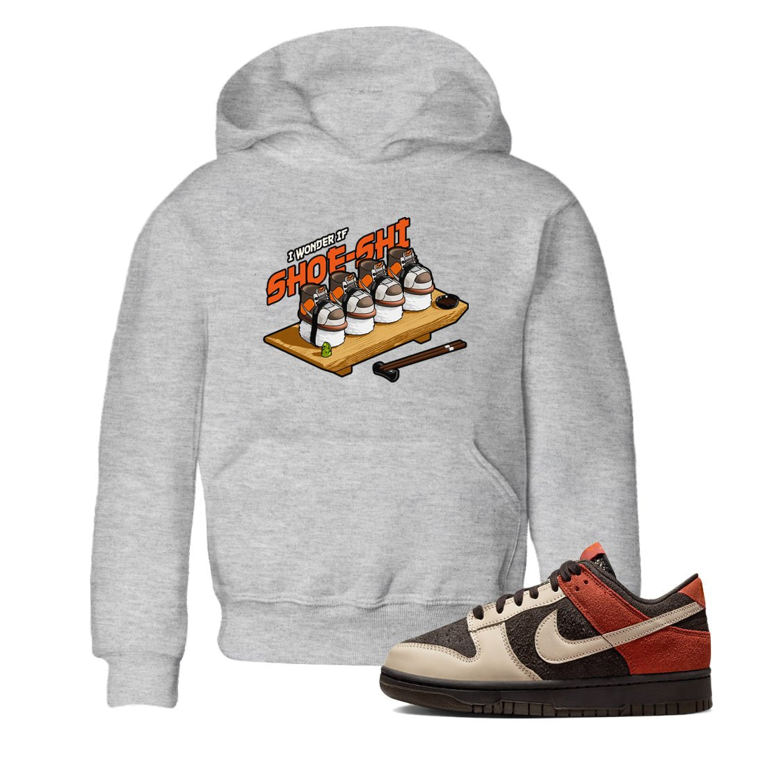 Dunk Red Panda shirt to match jordans Shoe-Shi sneaker tees Dunk Red Panda SNRT Sneaker Release Tees Baby Toddler Heather Grey 1 T-Shirt