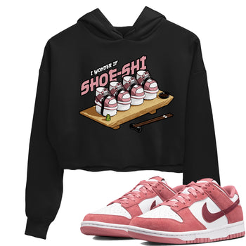 Dunk Valentines Day 2024 shirt to match jordans Shoe-Shi sneaker tees Dunk Happy Valentines Day 2024 SNRT Sneaker Release Tees Black 1 Crop T-Shirt