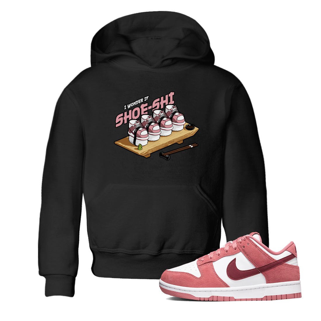 Dunk Valentines Day 2024 shirt to match jordans Shoe-Shi sneaker tees Dunk Happy Valentines Day 2024 SNRT Sneaker Release Tees Baby Toddler Black 1 T-Shirt