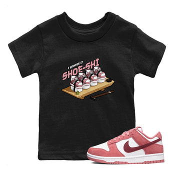 Dunk Valentines Day 2024 shirt to match jordans Shoe-Shi sneaker tees Dunk Happy Valentines Day 2024 SNRT Sneaker Release Tees Baby Toddler Black 1 T-Shirt