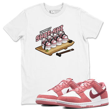 Dunk Valentines Day 2024 shirt to match jordans Shoe-Shi sneaker tees Dunk Happy Valentines Day 2024 SNRT Sneaker Release Tees Unisex White 1 T-Shirt