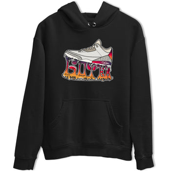 Air Jordan 3 J Balvin shirt to match jordans Shoe Stuck sneaker tees AJ3 J Balvin SNRT Sneaker Release Tees Unisex Black 2 T-Shirt