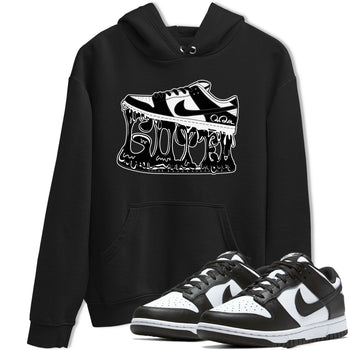 Dunk Panda shirt to match jordans Shoe Stuck sneaker tees Nike Dunk Low Panda SNRT Sneaker Release Tees Unisex Black 1 T-Shirt