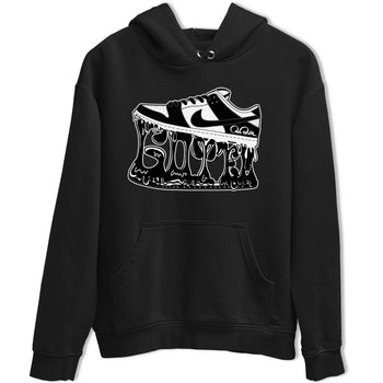 Dunk Panda shirt to match jordans Shoe Stuck sneaker tees Nike Dunk Low Panda SNRT Sneaker Release Tees Unisex Black 2 T-Shirt
