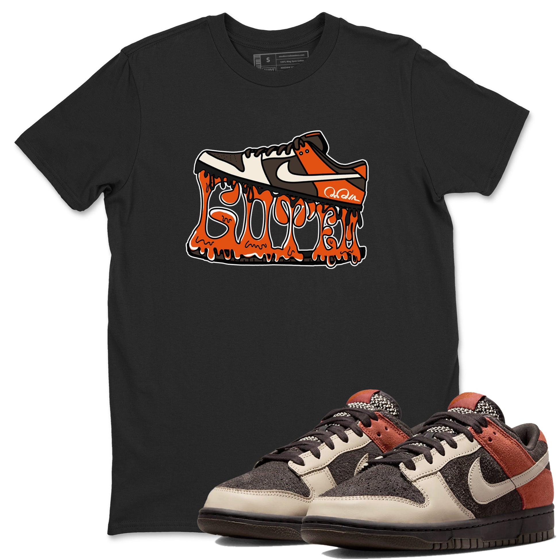 Dunk Red Panda shirt to match jordans Shoe Stuck sneaker tees Nike Dunk Low Red Panda SNRT Sneaker Release Tees Unisex Black 1 T-Shirt