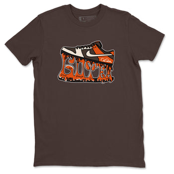 Dunk Red Panda shirt to match jordans Shoe Stuck sneaker tees Nike Dunk Low Red Panda SNRT Sneaker Release Tees Unisex Dark Chocolate 2 T-Shirt