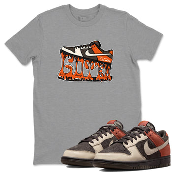 Dunk Red Panda shirt to match jordans Shoe Stuck sneaker tees Nike Dunk Low Red Panda SNRT Sneaker Release Tees Unisex Heather Grey 1 T-Shirt
