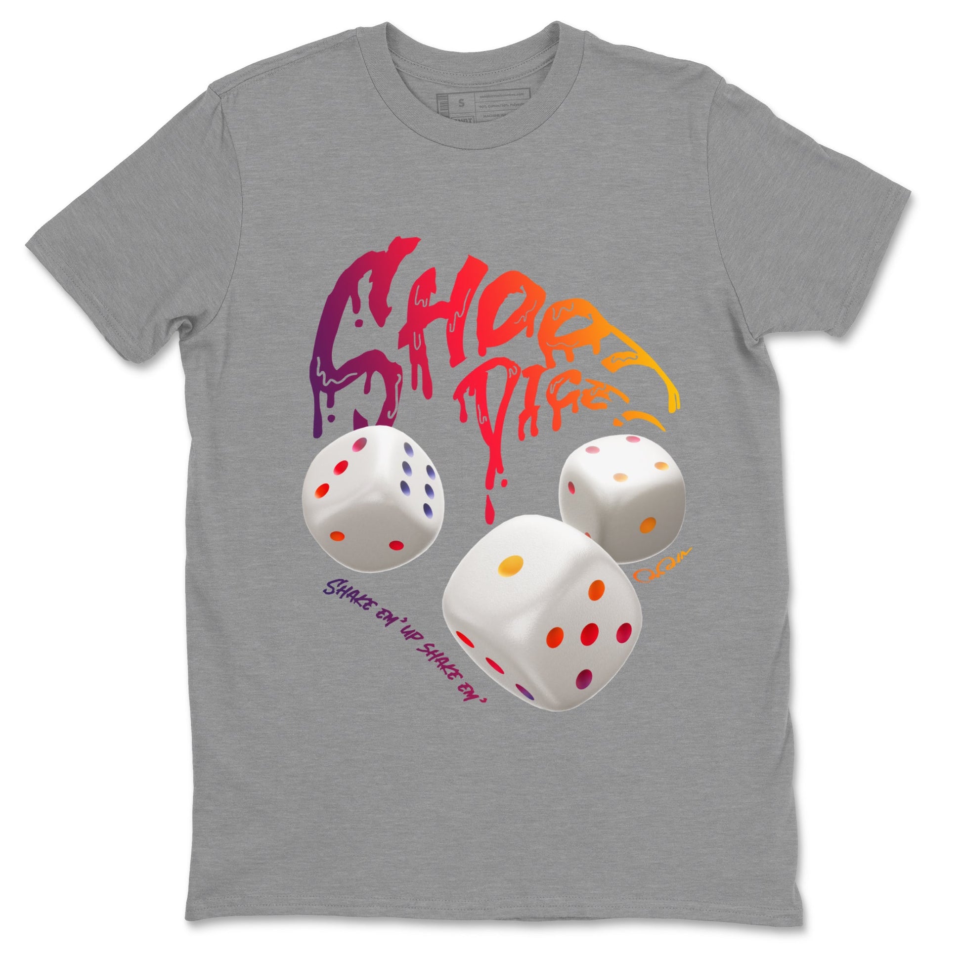 Air Jordan 3 J Balvin shirt to match jordans Shoot Dice sneaker tees AJ3 Balvin  SNRT Sneaker Release Tees LGBTQ Gay Pride T-Shirt Unisex Heather Grey 2 T-Shirt