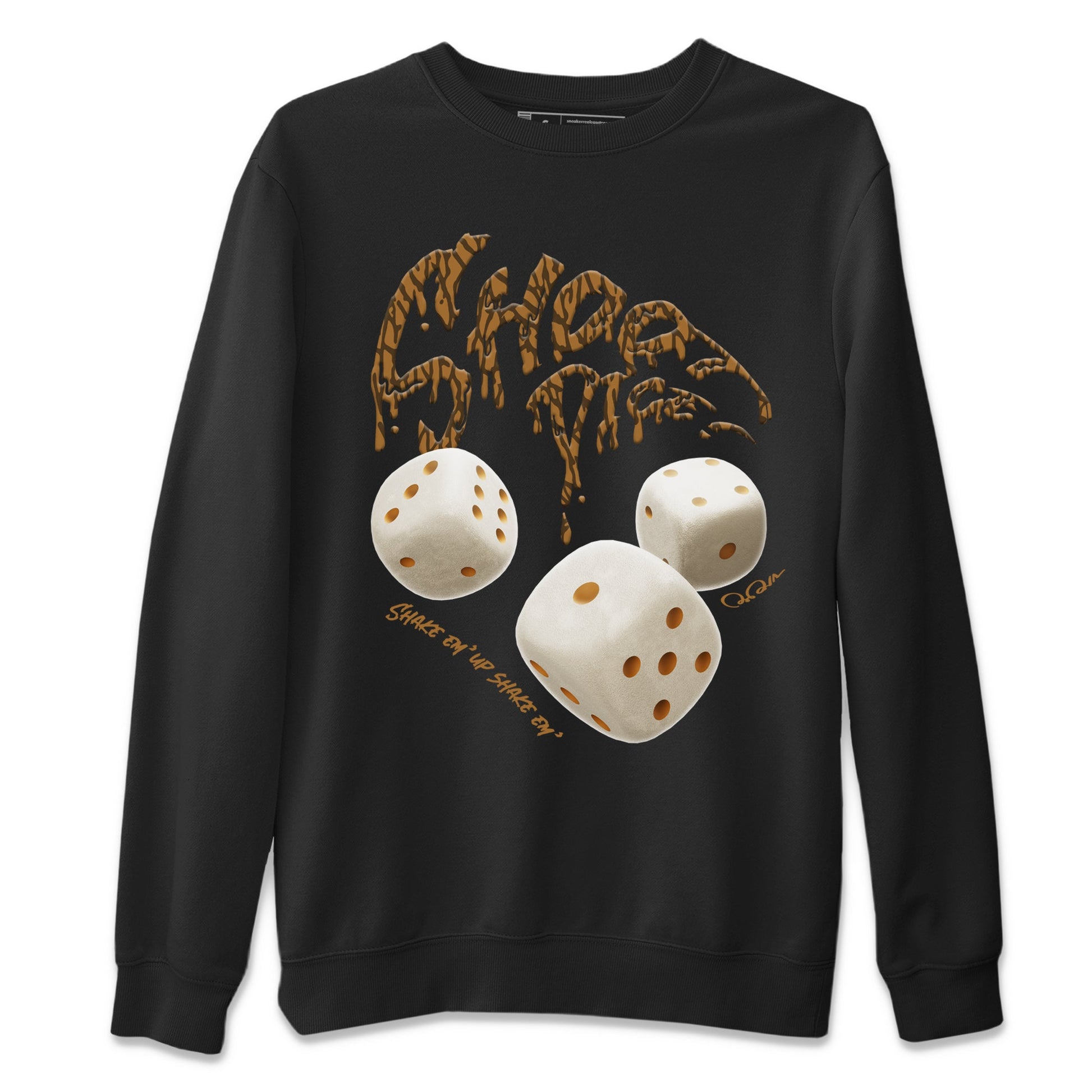 Air Jordan 3 Palomino Sneaker Match Tees Shoot Dice Sneaker Tees AJ3 Palomino Sneaker Release Tees Unisex Shirts Black 2