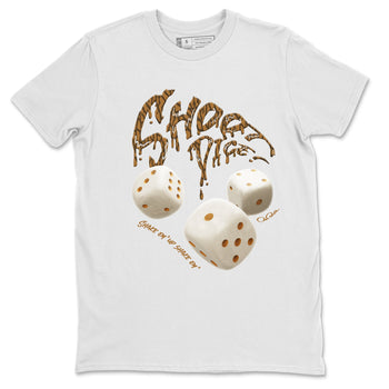 Air Jordan 3 Palomino Sneaker Match Tees Shoot Dice Sneaker Tees AJ3 Palomino Sneaker Release Tees Unisex Shirts White 2