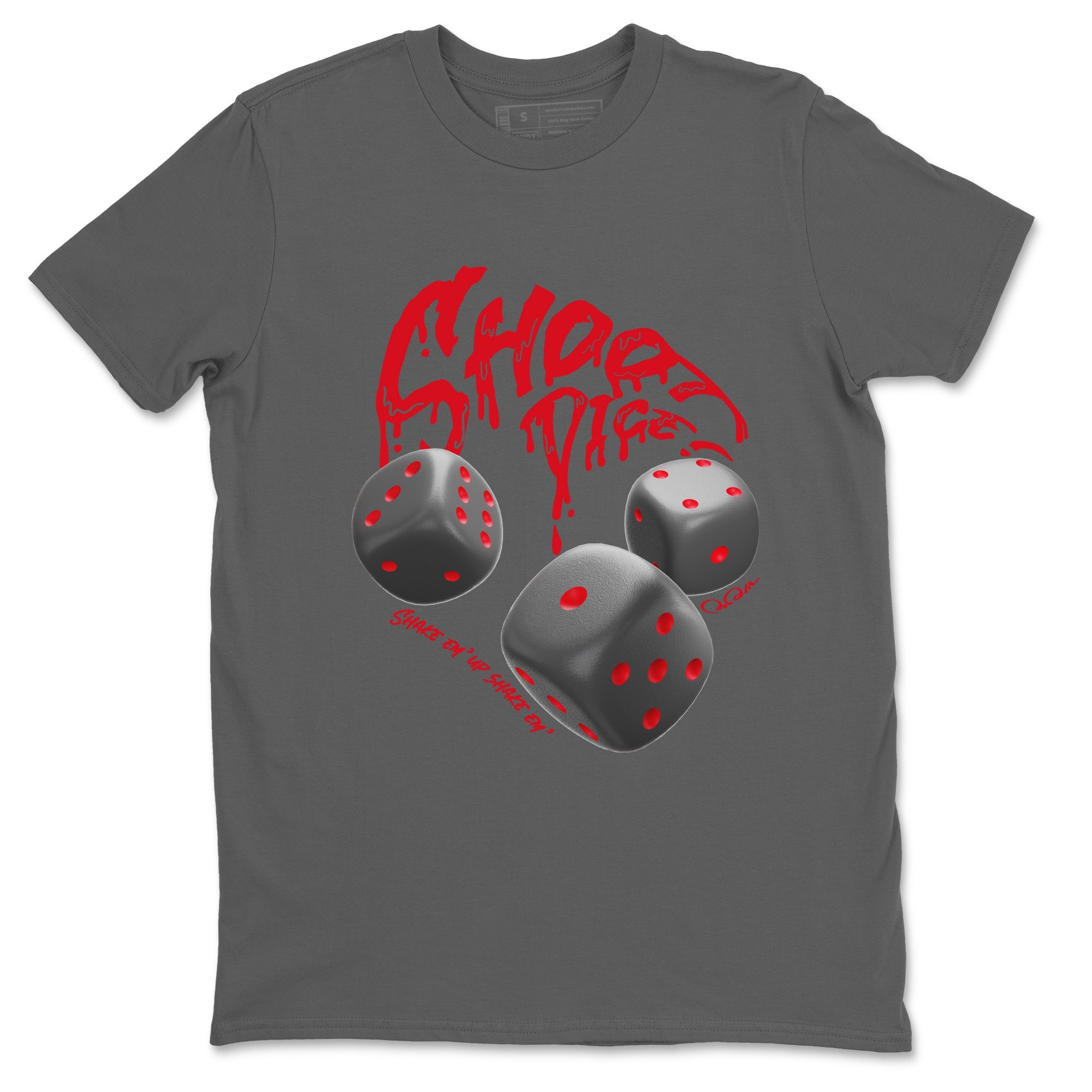 4s Bred Reimagined shirt to match jordans Shoot Dice sneaker tees Air Jordan 4 Bred Reimagined SNRT Sneaker Release Tees unisex cotton Cool Grey 2 crew neck shirt