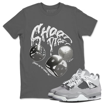 Air Jordan 4 Light Iron Ore shirt to match jordans Shoot Dice sneaker tees AJ4 Frozen Moments SNRT Sneaker Release Tees Unisex Cool Grey 1 T-Shirt