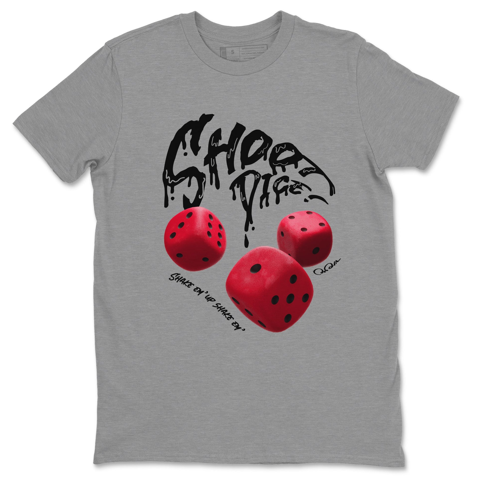 Air Jordan 6 Toro Bravo Sneaker Match Tees Shoot Dice Sneaker Tees AJ6 Toro Bravo Sneaker Release Tees Unisex Shirts Heather Grey 2