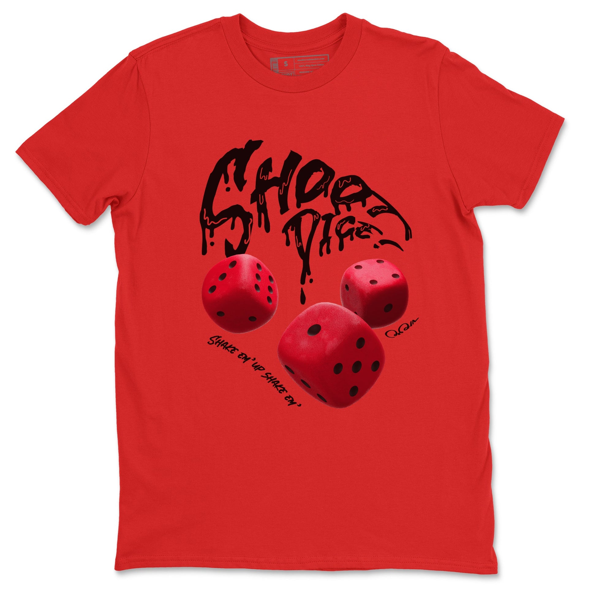 Air Jordan 6 Toro Bravo Sneaker Match Tees Shoot Dice Sneaker Tees AJ6 Toro Bravo Sneaker Release Tees Unisex Shirts Red 2