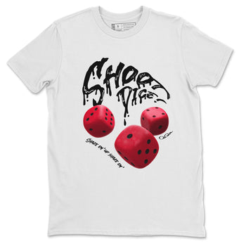 Air Jordan 6 Toro Bravo Sneaker Match Tees Shoot Dice Sneaker Tees AJ6 Toro Bravo Sneaker Release Tees Unisex Shirts White 2