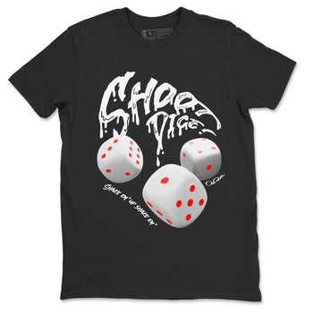 Air Jordan 7 Infrared Sneaker Match Tees Shoot Dice Sneaker Tees AJ7 Infrared Sneaker Release Tees Unisex Shirts Black 2