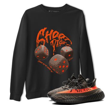 Yeezy 350 Carbon Beluga shirt to match jordans Shoot Dice sneaker tees Adidas Yeezy Boost 350 Carbon Beluga SNRT Sneaker Release Tees Unisex Black 1 T-Shirt
