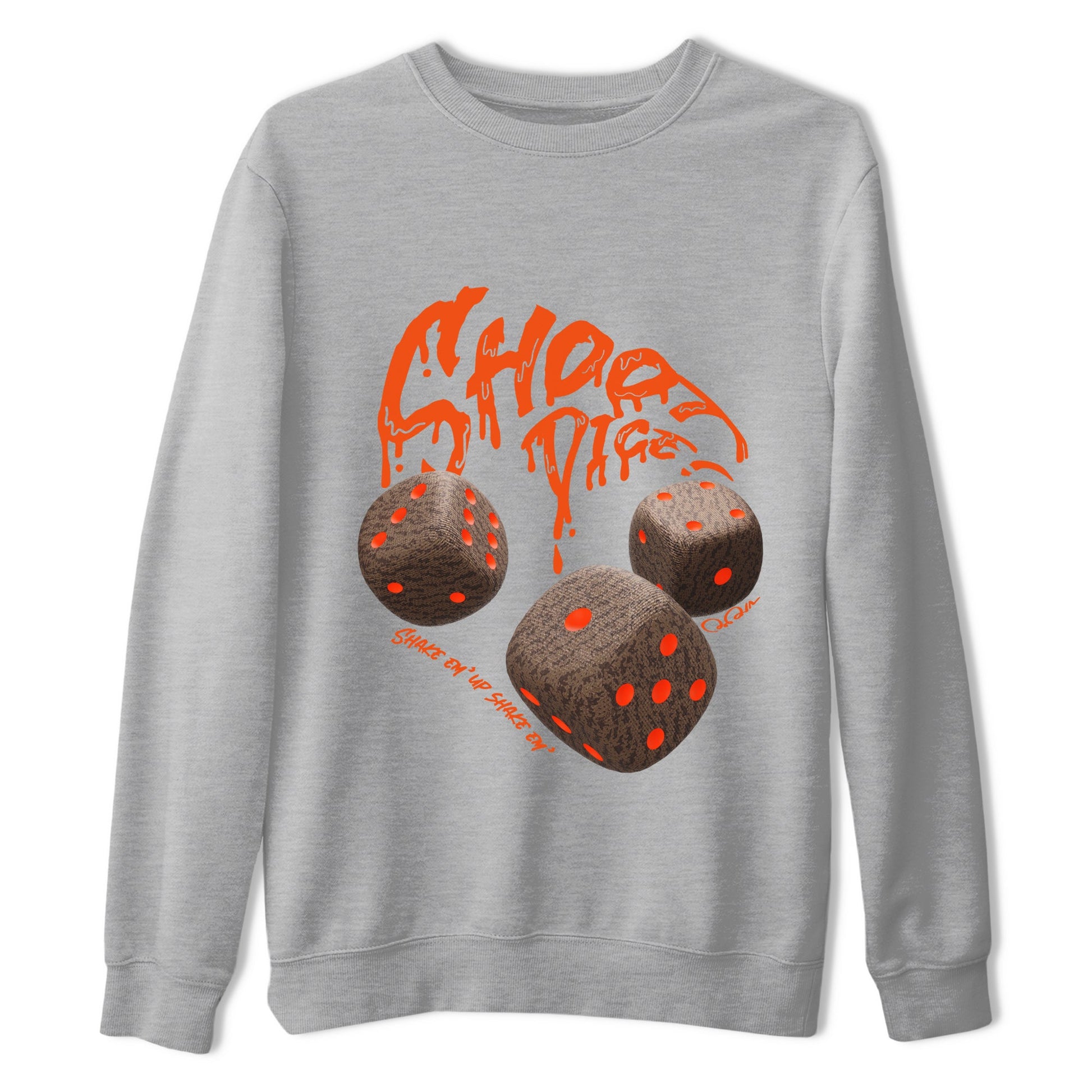Yeezy 350 Carbon Beluga shirt to match jordans Shoot Dice sneaker tees Adidas Yeezy Boost 350 Carbon Beluga SNRT Sneaker Release Tees Unisex Heather Grey 2 T-Shirt