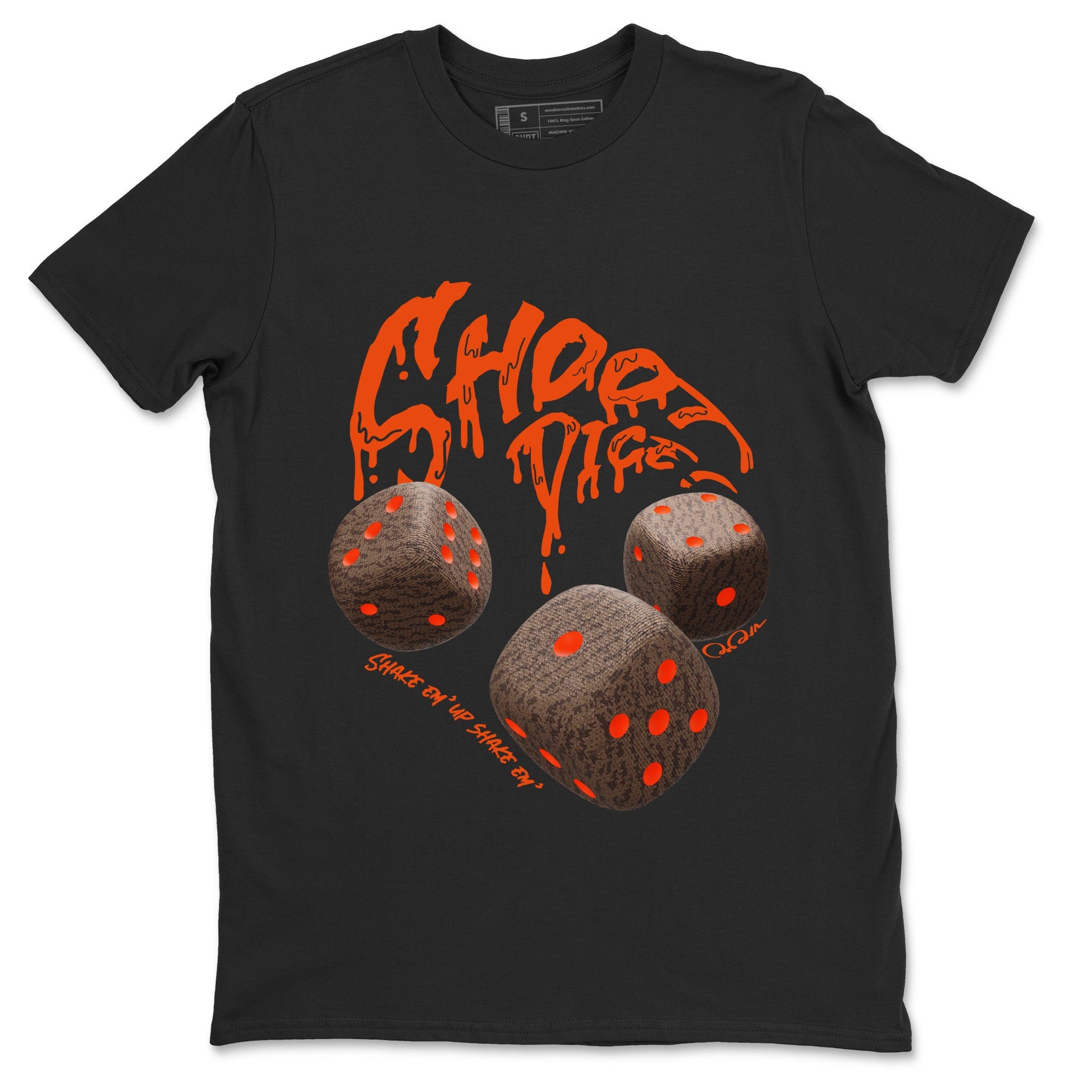 Yeezy 350 Carbon Beluga shirt to match jordans Shoot Dice sneaker tees Adidas Yeezy Boost 350 Carbon Beluga SNRT Sneaker Release Tees Unisex Black 2 T-Shirt