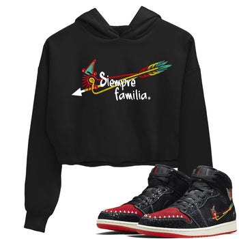 Jordan 1 Siempre Familia Sneaker Match Tees Siempre Familia Sneaker Tees Jordan 1 Siempre Familia Sneaker Release Tees Women's Shirts