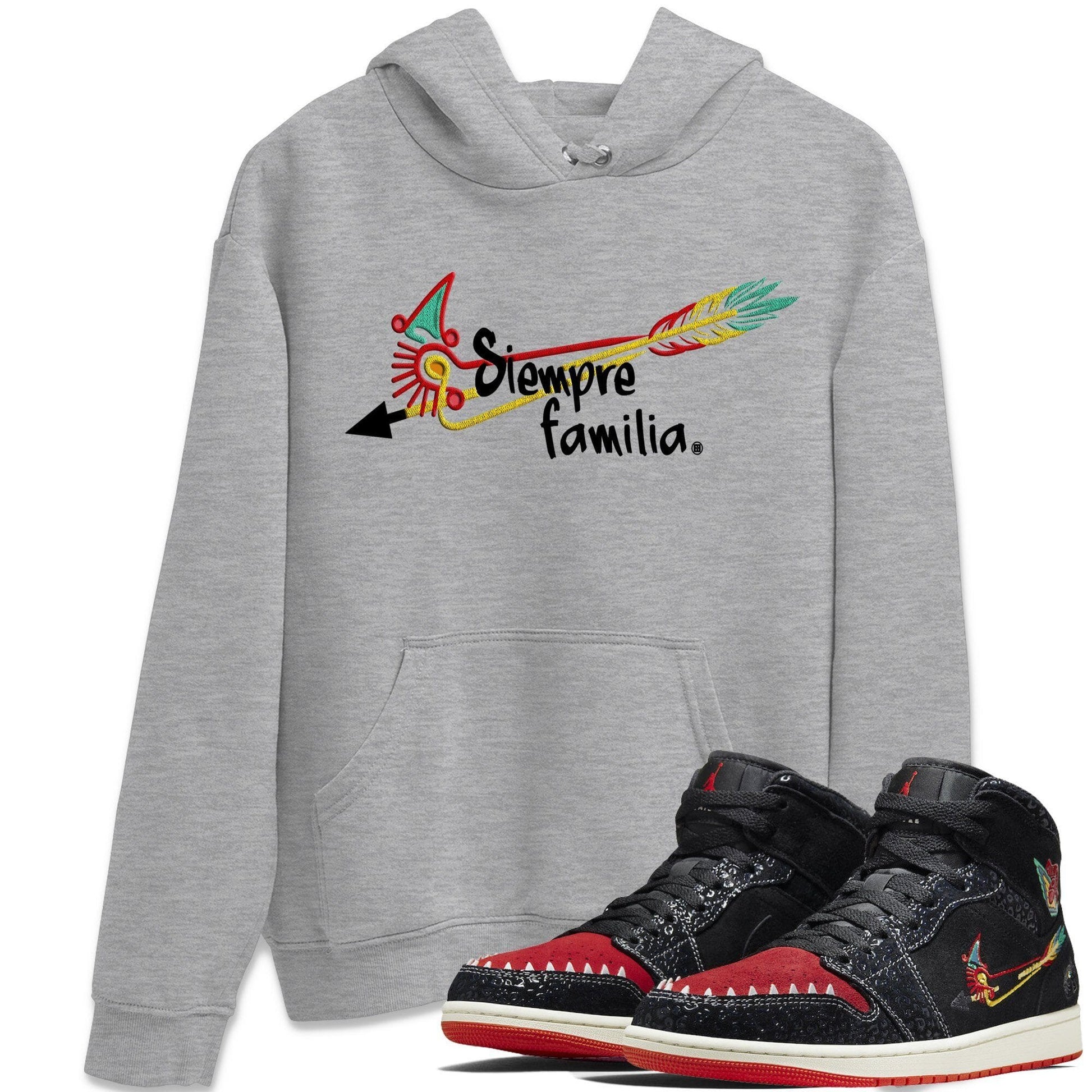 Jordan 1 Siempre Familia Sneaker Match Tees Siempre Familia Sneaker Tees Jordan 1 Siempre Familia Sneaker Release Tees Unisex Shirts