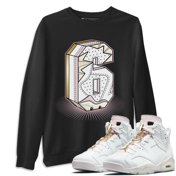 Jordan 6 Gold Hoops Sneaker Match Tees Six Statue Sneaker Tees Jordan 6 Gold Hoops Sneaker Release Tees Unisex Shirts