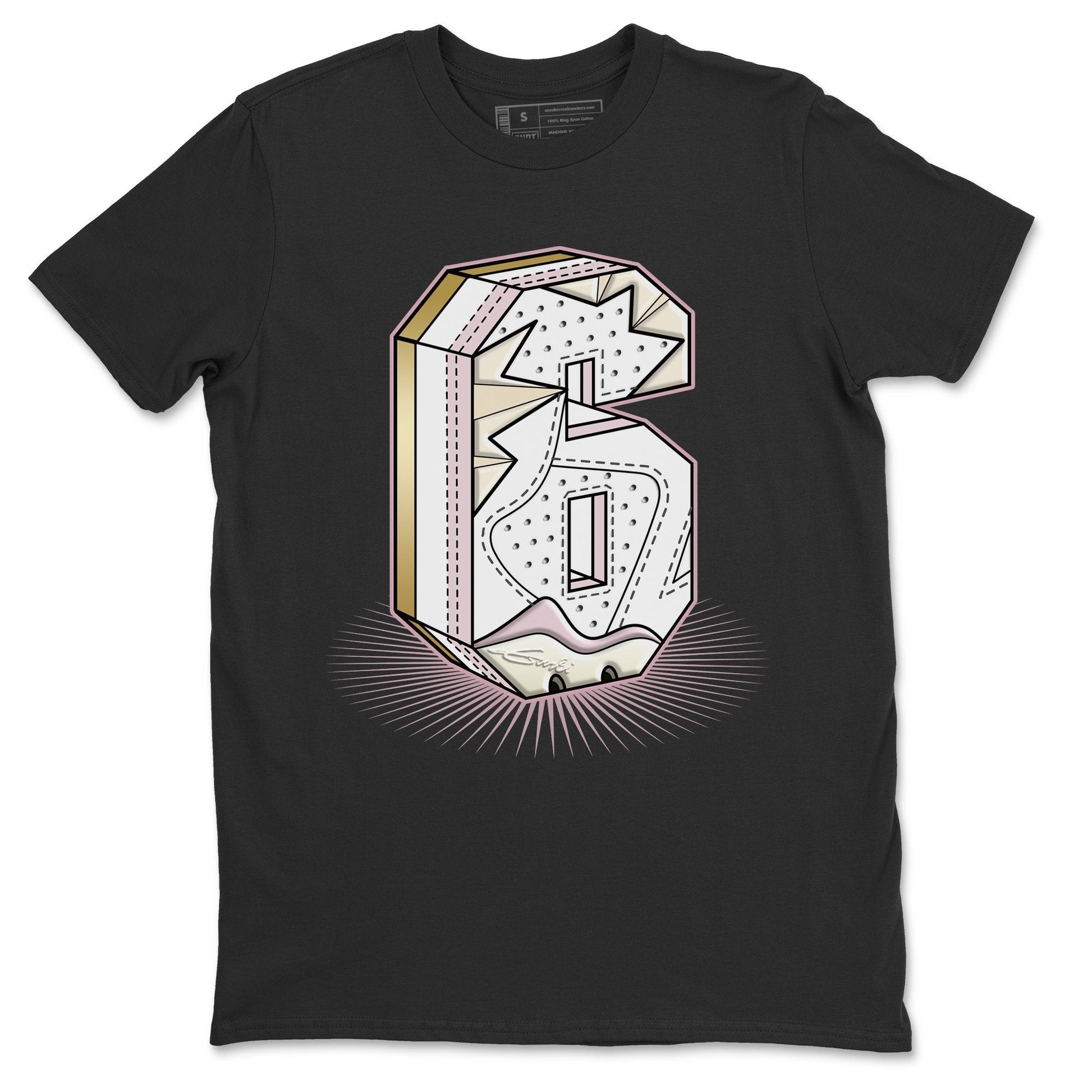 Jordan 6 Gold Hoops Sneaker Match Tees Six Statue Sneaker Tees Jordan 6 Gold Hoops Sneaker Release Tees Unisex Shirts