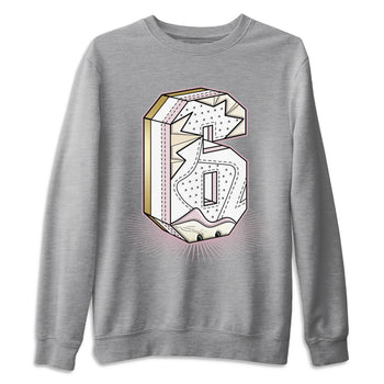 Jordan 6 Gold Hoops Sneaker Match Tees Six Statue Sneaker Tees Jordan 6 Gold Hoops Sneaker Release Tees Unisex Shirts