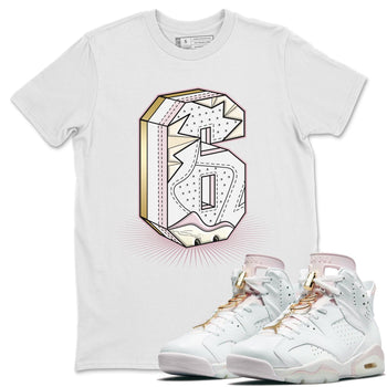 Jordan 6 Gold Hoops Sneaker Match Tees Six Statue Sneaker Tees Jordan 6 Gold Hoops Sneaker Release Tees Unisex Shirts