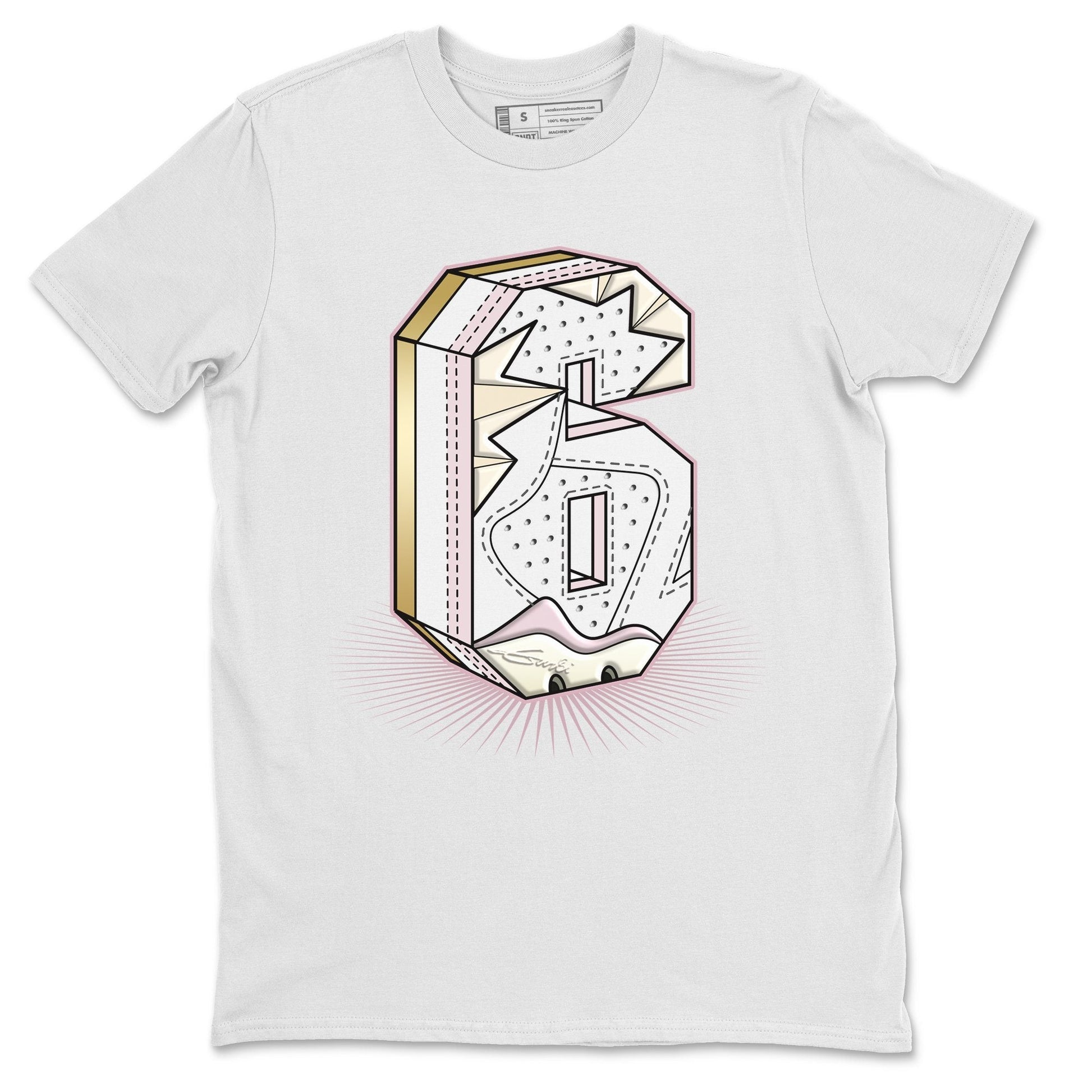 Jordan 6 Gold Hoops Sneaker Match Tees Six Statue Sneaker Tees Jordan 6 Gold Hoops Sneaker Release Tees Unisex Shirts