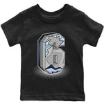 Jordan 6 Georgetown Sneaker Match Tees Six Statue Sneaker Tees Jordan 6 Georgetown Sneaker Release Tees Kids Shirts